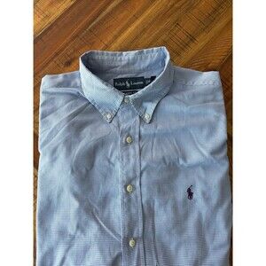 Polo Ralph Lauren Dress Shirt Mens Sz XXL Plaid Checkered